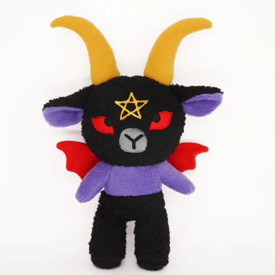 Baphomet plushie , kawaii soft toy