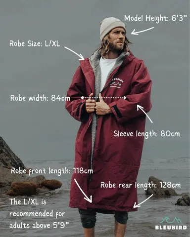 Bleubird Nordic Robe (Navy)