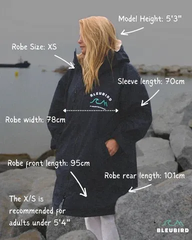Bleubird Nordic Robe (Navy)