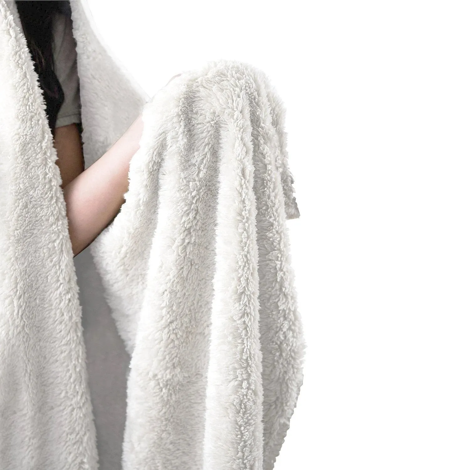 Blue Digital Hooded Blanket