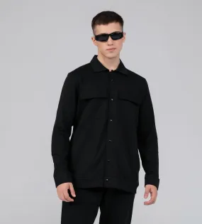 Classic Black Shacket