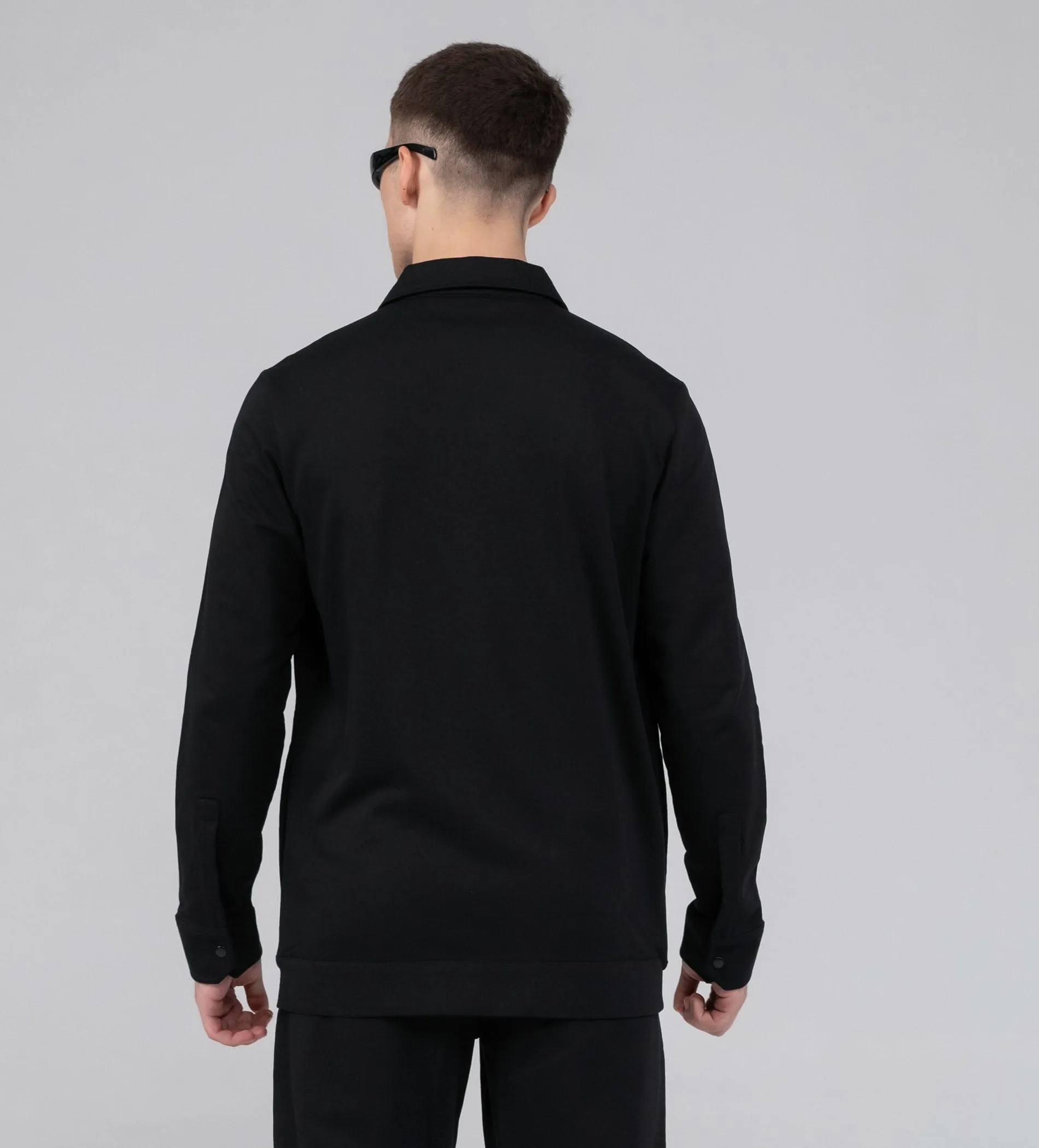 Classic Black Shacket
