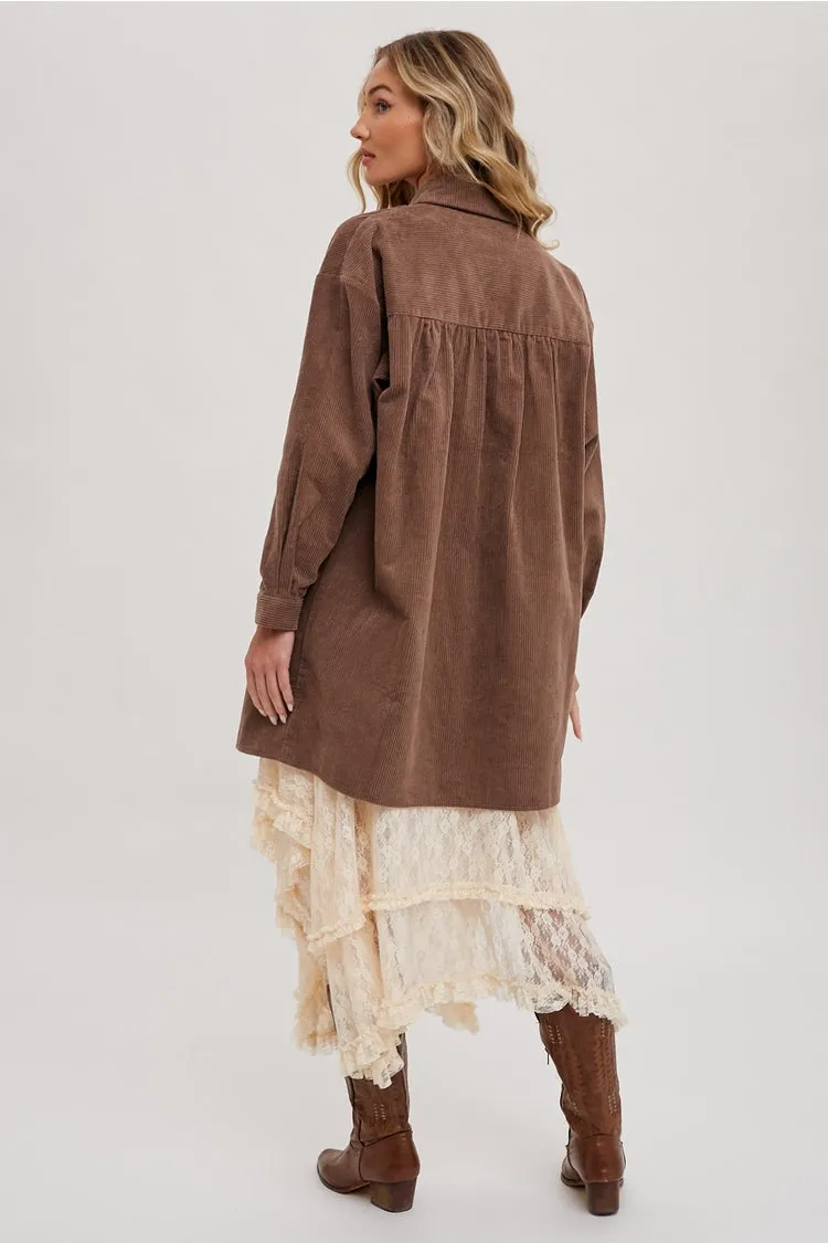 Coco Oversized Corduroy Jacket