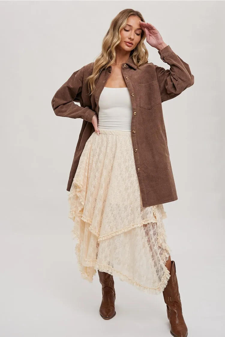 Coco Oversized Corduroy Jacket