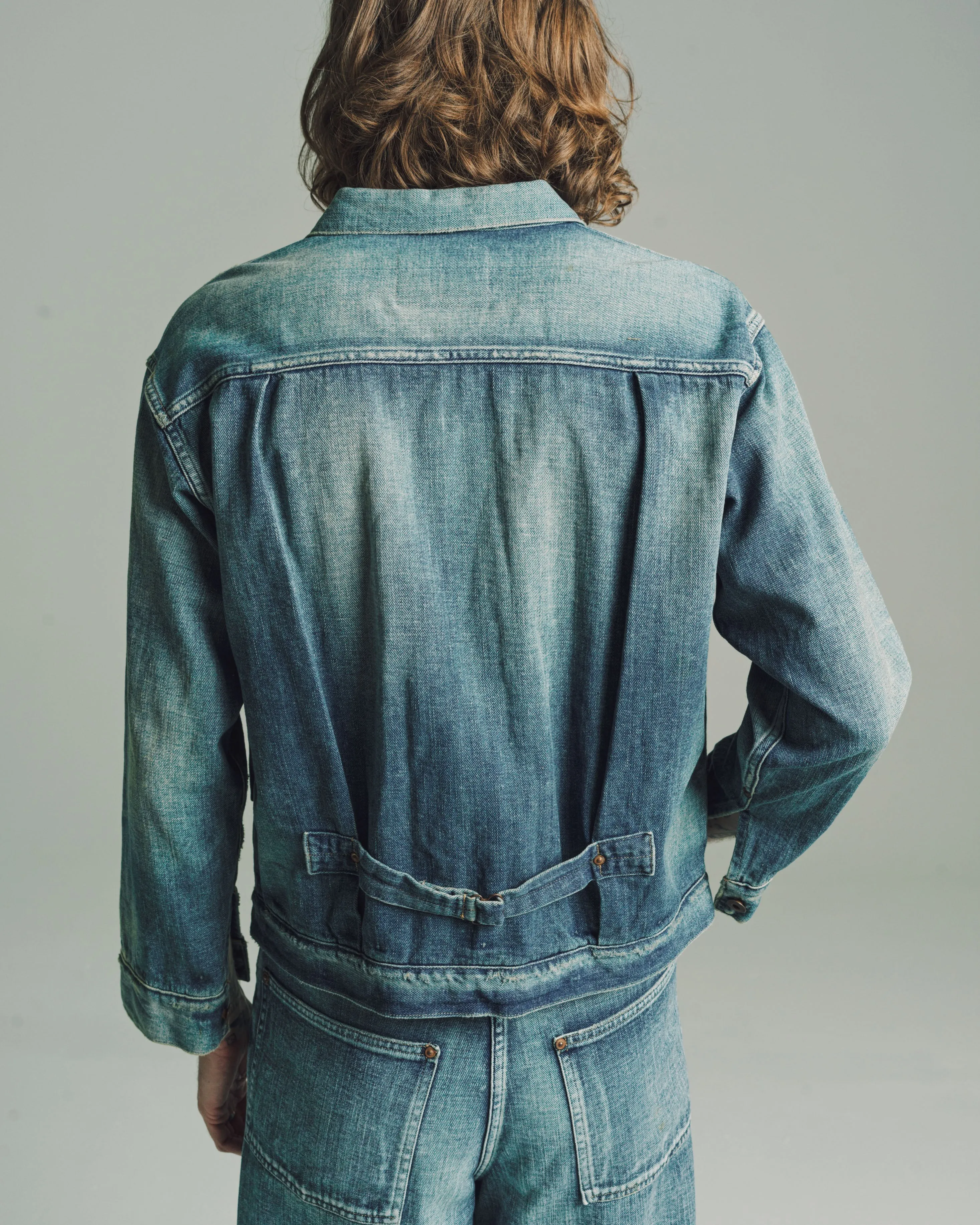 Damaged Indigo LOT.703 Denim Jacket C. 1920's