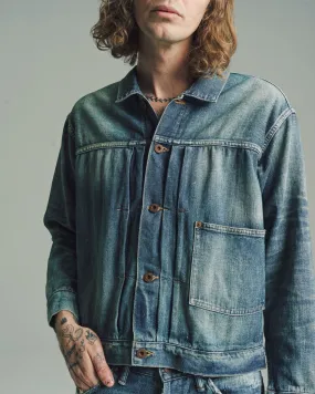 Damaged Indigo LOT.703 Denim Jacket C. 1920's