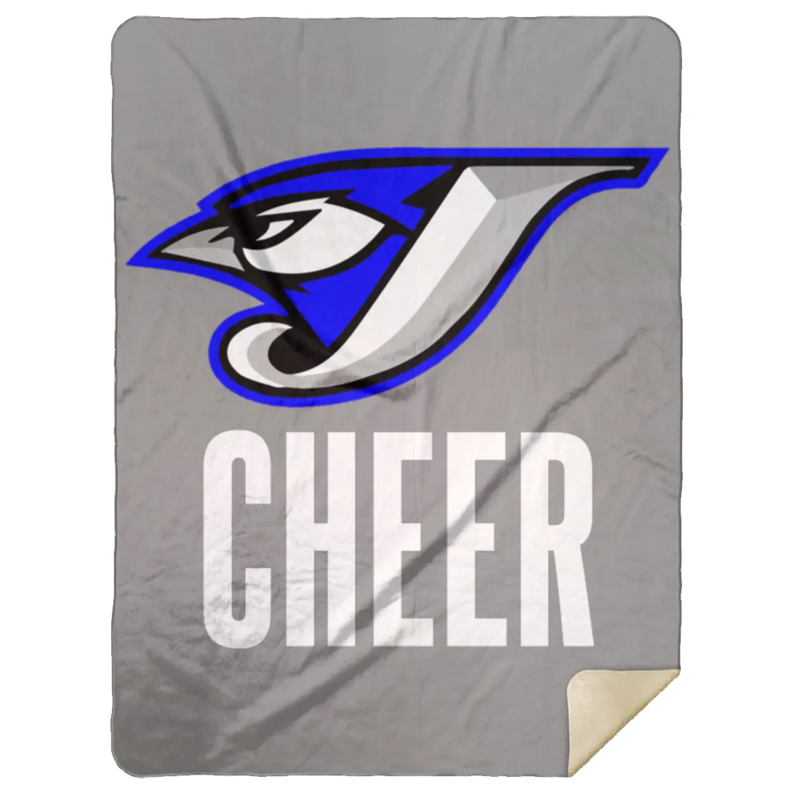 Logo Cheer MSHL Premium Sherpa Blanket 60x80