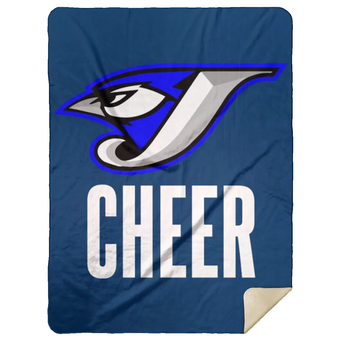 Logo Cheer MSHL Premium Sherpa Blanket 60x80