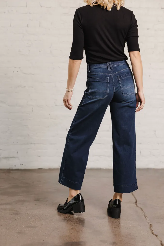 Mac and Me Button Fly Wide Leg - HQ