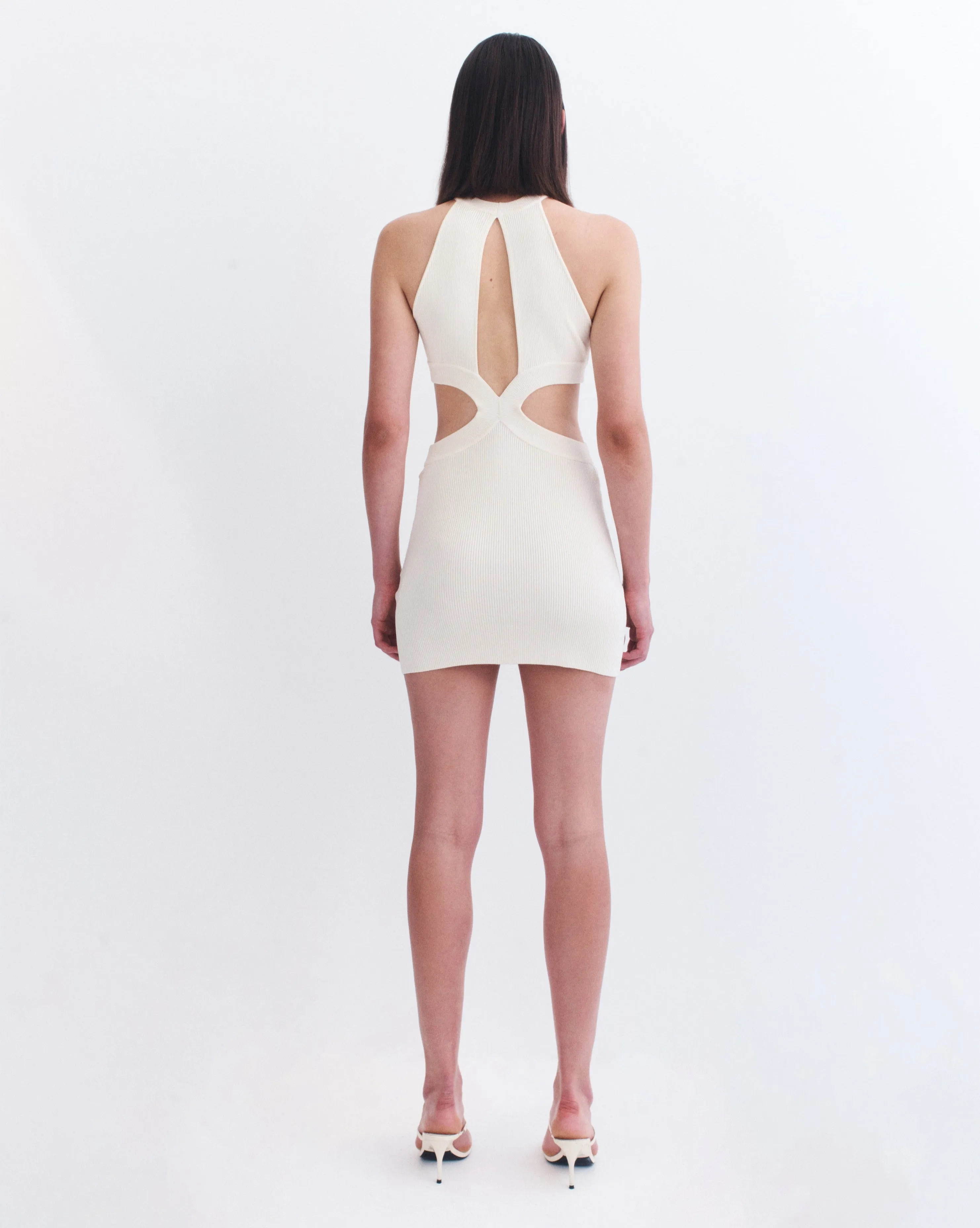 Mini Bridget Dress-Cream