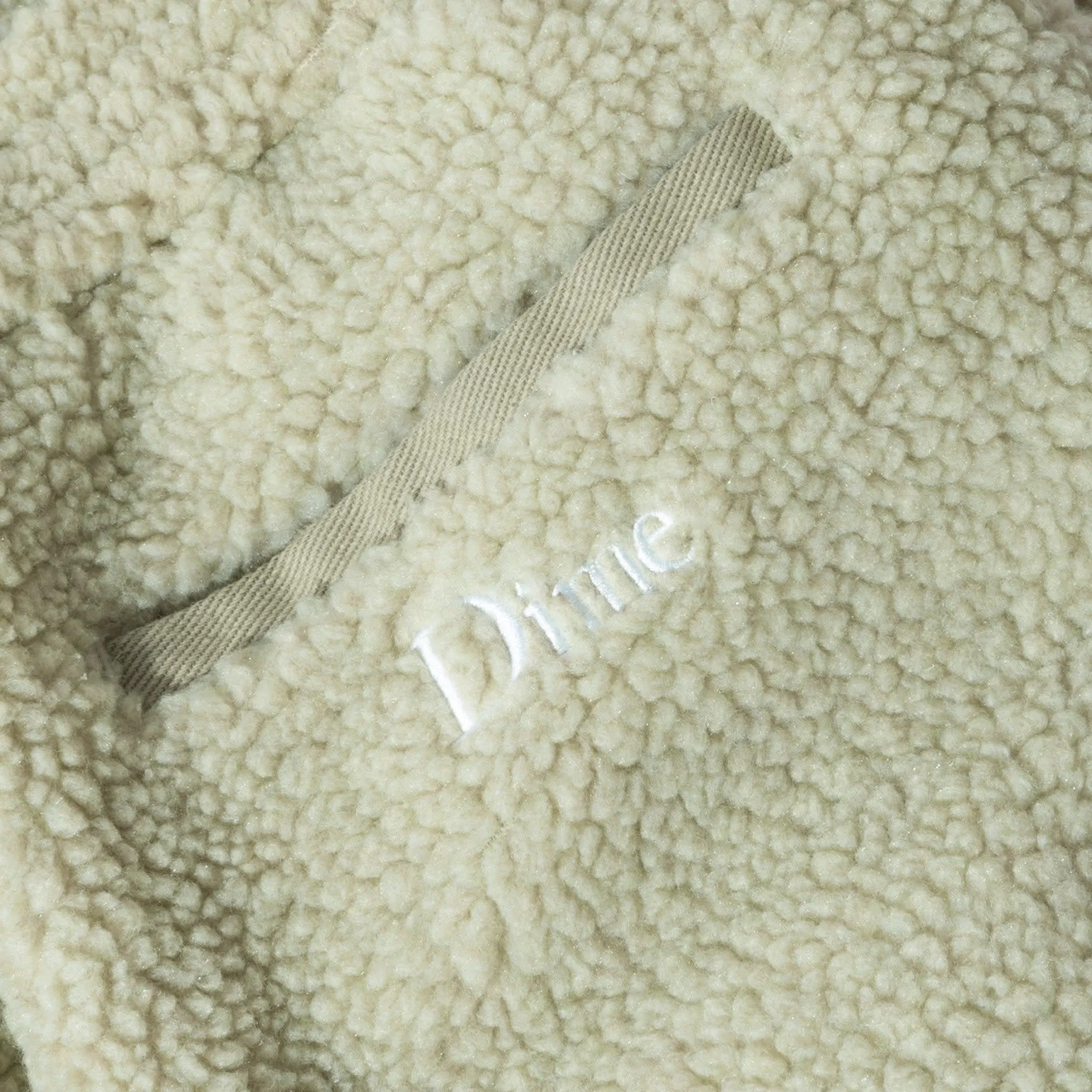 Sherpa Denim Pants - Mist Green