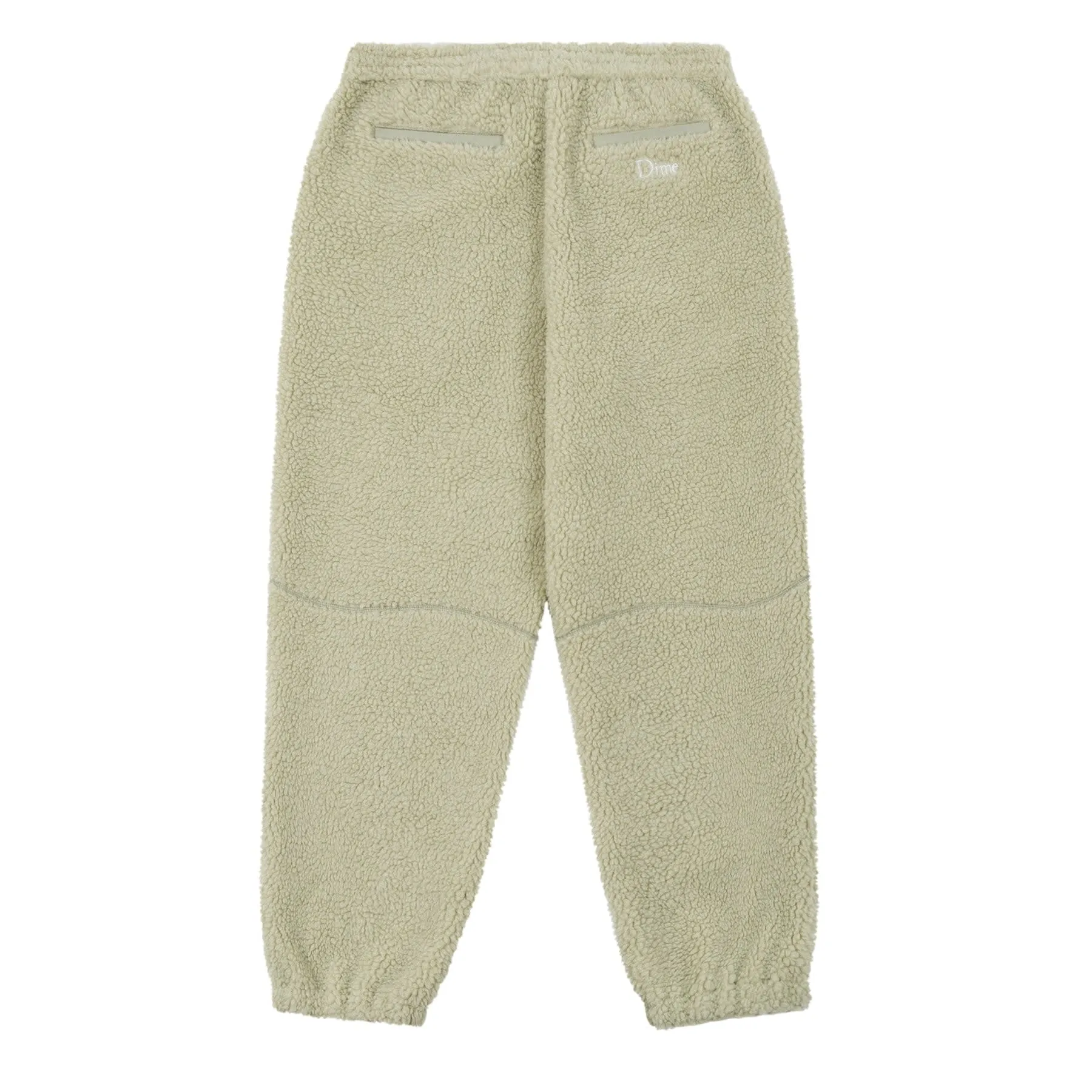Sherpa Denim Pants - Mist Green