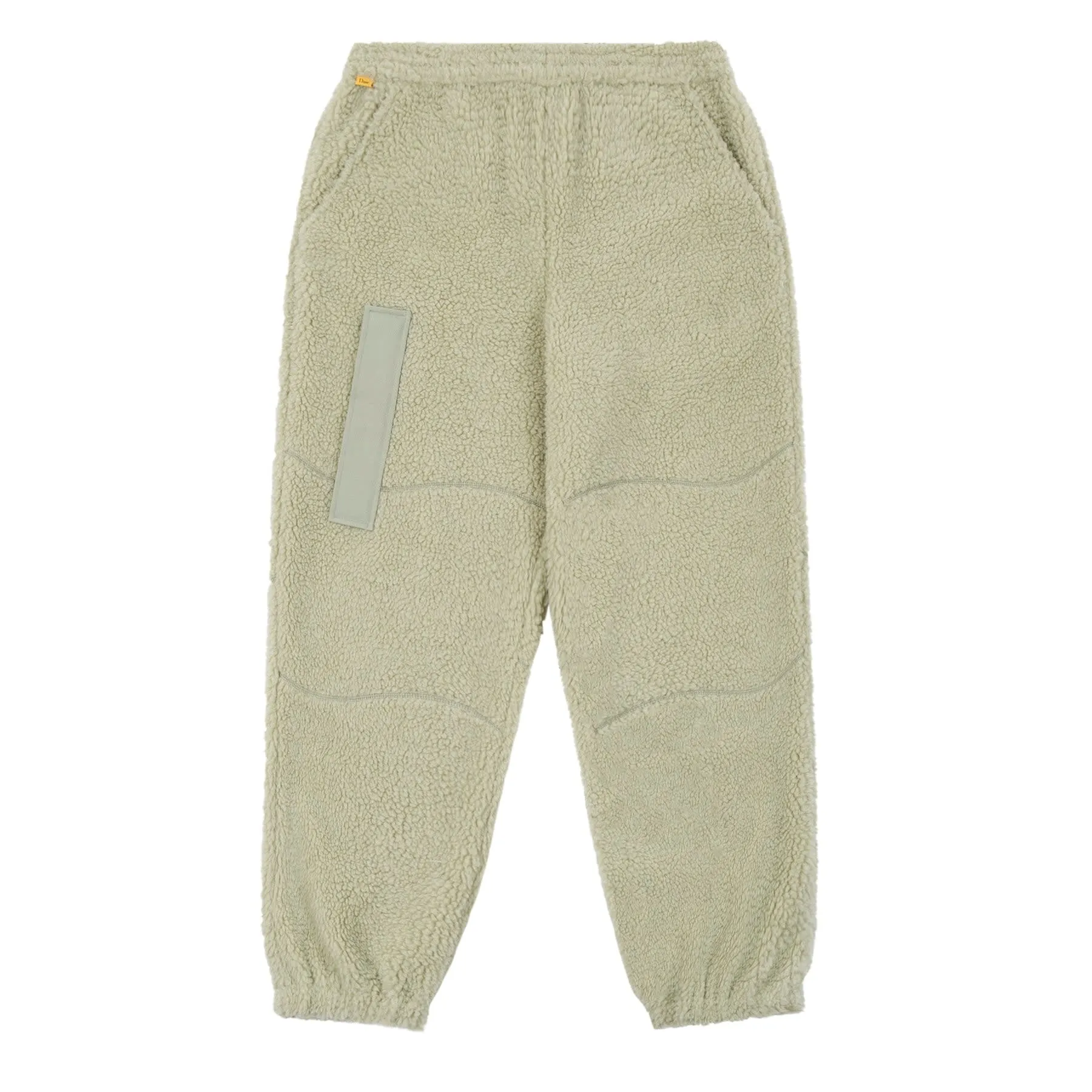 Sherpa Denim Pants - Mist Green