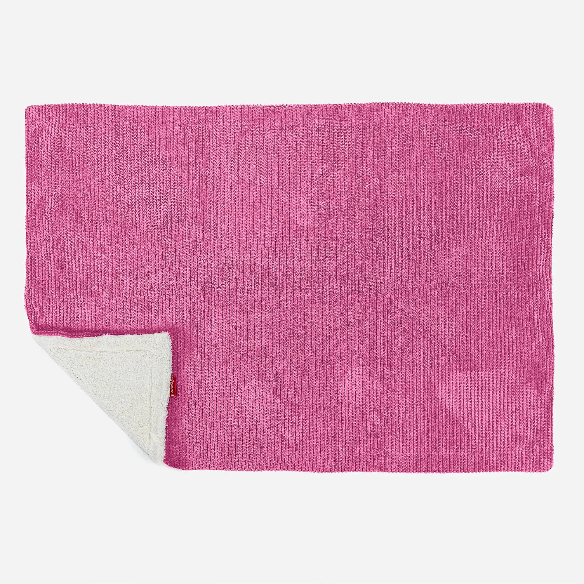 Sherpa Throw / Blanket - Pom Pom Pink
