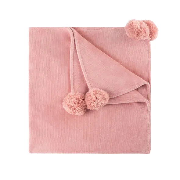Tricot Bebe Pom pom Blanket