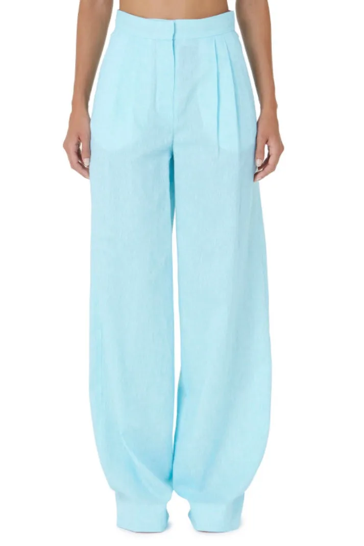 Vivetta - Linen Pant: Blue